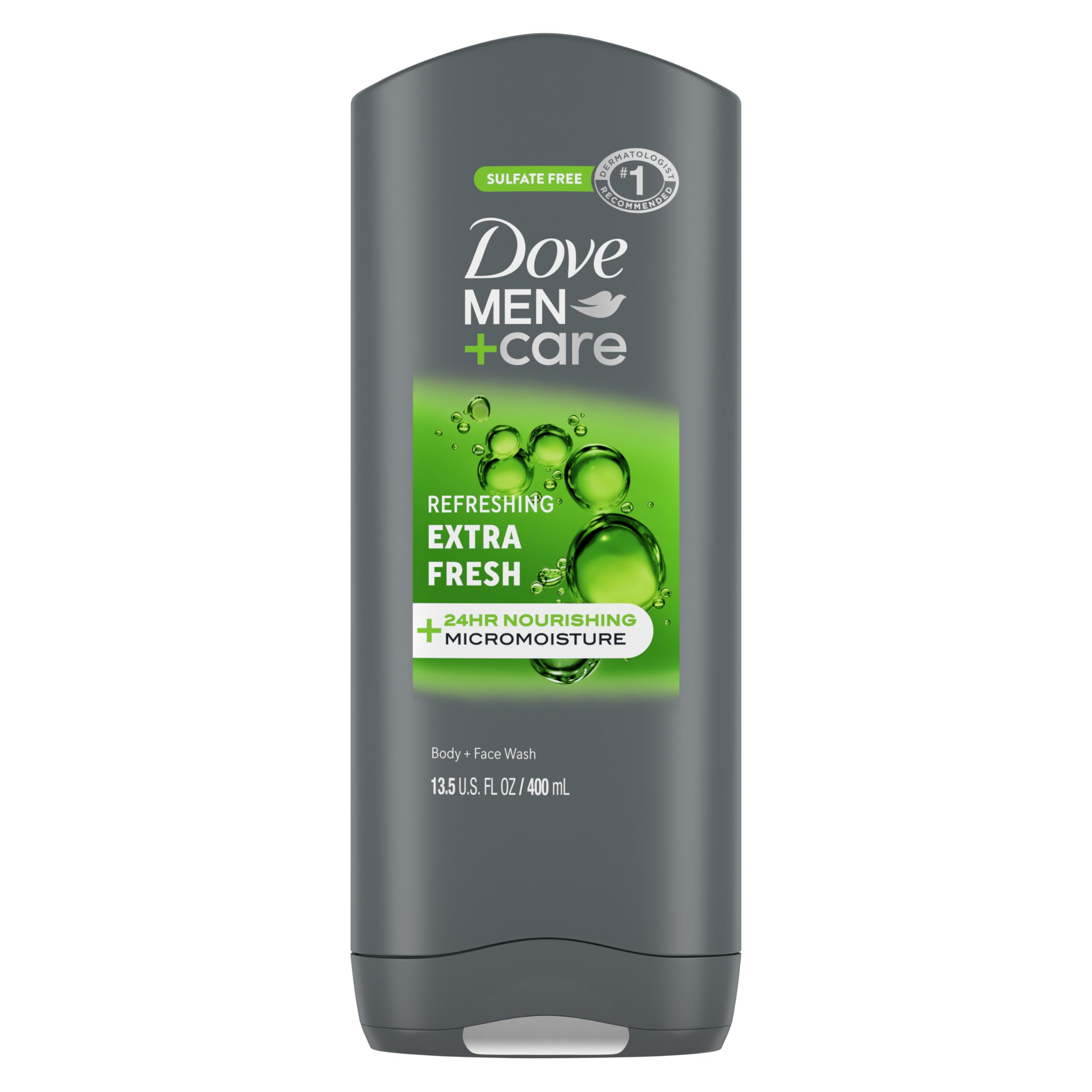 Dove Men+Care Refreshing Body and Face Wash for Men with 24-Hour Moisture
| Dove Men+Care Extra Fresh Body Wash for Men